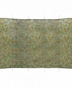 vidaXL Camouflage Net with Storage Bag 4×6 m