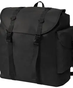 vidaXL Army-Style Backpack 40 L Black