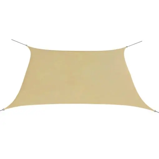 vidaXL Sunshade Sail Oxford Fabric Square 3.6×3.6 m Beige