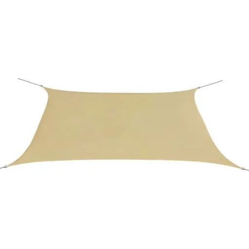 vidaXL Sunshade Sail Oxford Fabric Rectangular 2×4 m Beige