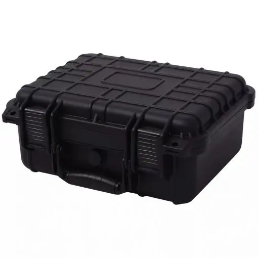 vidaXL Protective Equipment Case 35×29.5×15 cm Black