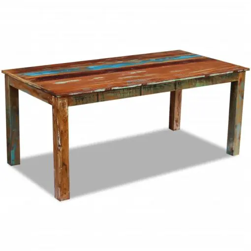 vidaXL Dining Table Solid Reclaimed Wood 180x90x76 cm