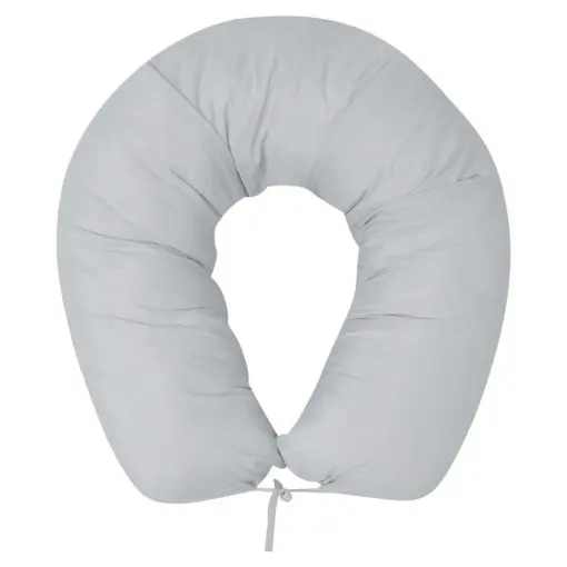 vidaXL Pregnancy Pillow 40×170 cm Grey