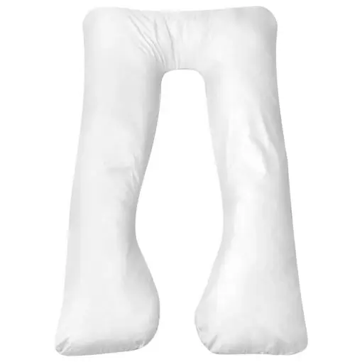 vidaXL Pregnancy Pillow 90×145 cm White