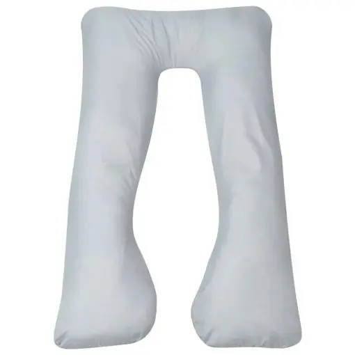 vidaXL Pregnancy Pillow 90×145 cm Grey