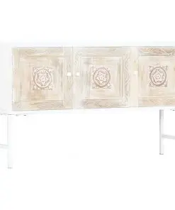 vidaXL Side Cabinet 120x30x70 cm Solid Mango Wood