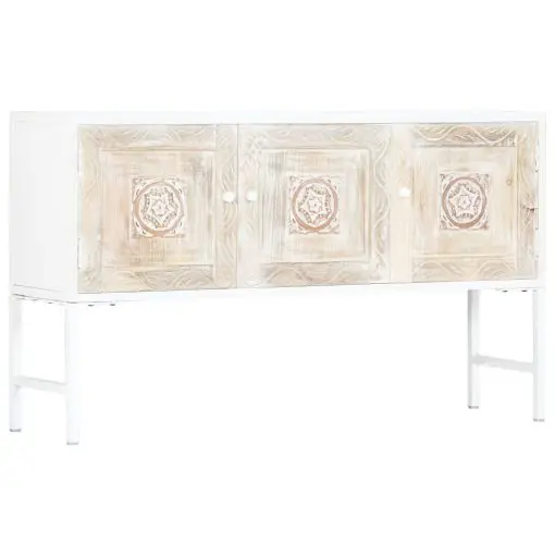 vidaXL Side Cabinet 120x30x70 cm Solid Mango Wood