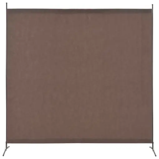 vidaXL 1 Panel Room Divider Brown 175×180 cm