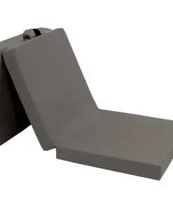 vidaXL Trifold Foam Mattress 190 x 70 x 9 cm Grey