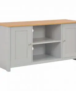 vidaXL TV Cabinet Grey 120x39x58 cm