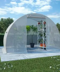 vidaXL Greenhouse with Steel Foundation 4.5m? 300x150x200 cm