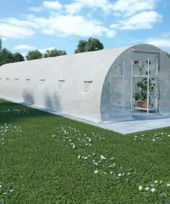 vidaXL Greenhouse with Steel Foundation 36m? 1200x300x200 cm