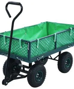 vidaXL Garden Hand Trolley Green 250 kg