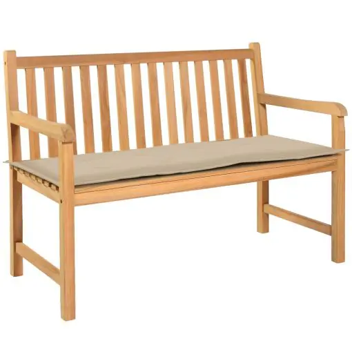 vidaXL Garden Bench Cushion Beige 150x50x3 cm