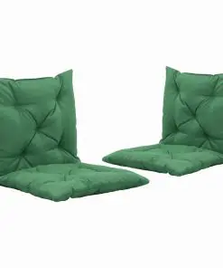 vidaXL Swing Chair Cushions 2 pcs Green 50 cm