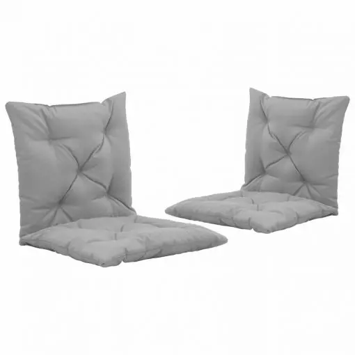 vidaXL Swing Chair Cushions 2 pcs Grey 50 cm