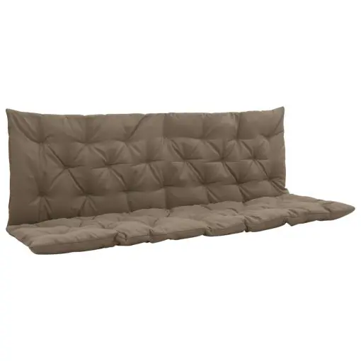 vidaXL Cushion for Swing Chair Taupe 150 cm Fabric