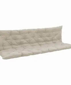 vidaXL Cushion for Swing Chair Cream 180 cm Fabric