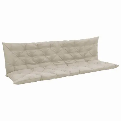vidaXL Cushion for Swing Chair Cream 180 cm Fabric