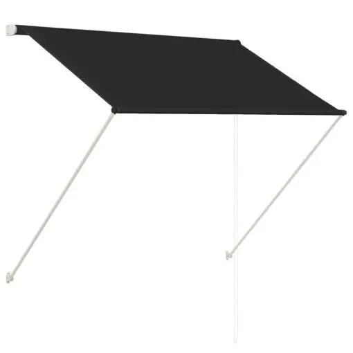 vidaXL Retractable Awning 100×150 cm Anthracite