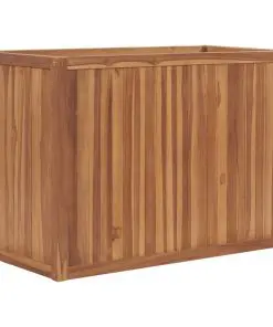 vidaXL Planter 100x50x70 cm Solid Teak Wood
