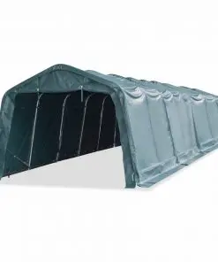 vidaXL Tent Fabric 3.3×12.8 m Dark Green