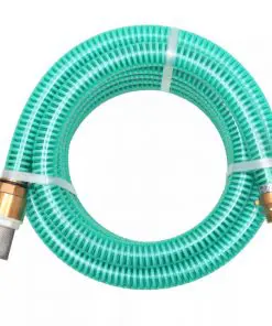 vidaXL Suction Hose with Brass Connectors 3 m 25 mm Green