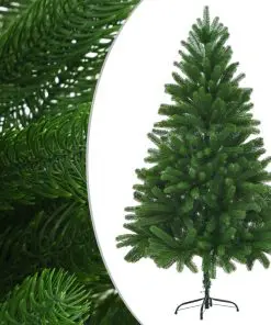 vidaXL Artificial Christmas Tree Lifelike Needles 180 cm Green