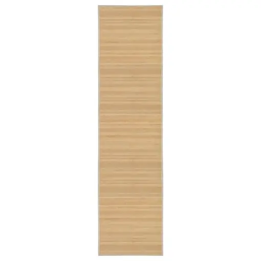 vidaXL Rug Bamboo 80×300 cm Natural