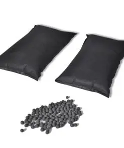 vidaXL Activated Carbon Deodorising Bags 2 pcs 2 kg