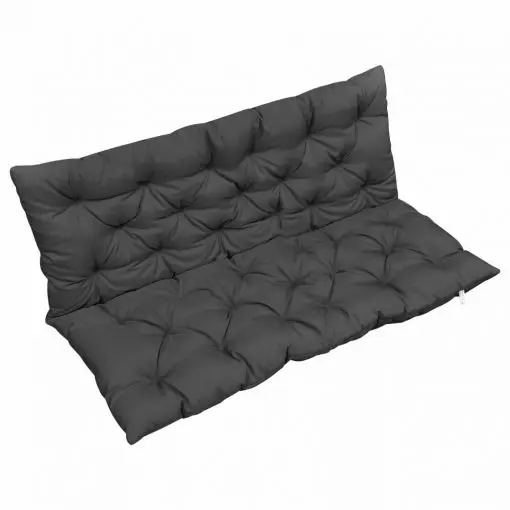 vidaXL Cushion for Swing Chair Anthracite 120 cm Fabric