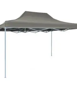 vidaXL Professional Folding Party Tent 3×4 m Steel Anthracite