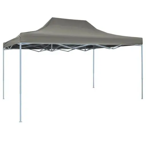 vidaXL Professional Folding Party Tent 3×4 m Steel Anthracite