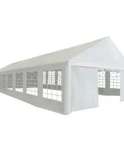 vidaXL Party Tent PE 6×16 m White