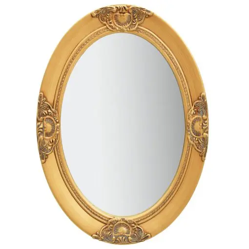 vidaXL Wall Mirror Baroque Style 50×70 cm Gold