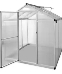vidaXL Greenhouse Reinforced Aluminium 3.46 m²