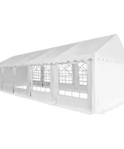vidaXL Tent Fabric 5×10 m White