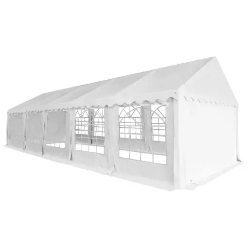vidaXL Tent Fabric 5×10 m White