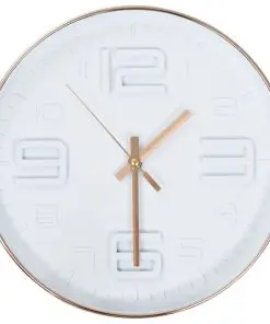 vidaXL Wall Clock Copper Look 30 cm