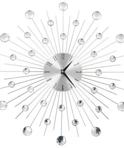 vidaXL Wall Clock with Quartz Movement Modern Design 50 cm