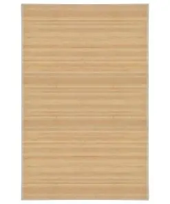 vidaXL Rug Bamboo 100×160 cm Natural