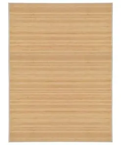 vidaXL Rug Bamboo 150×200 cm Natural