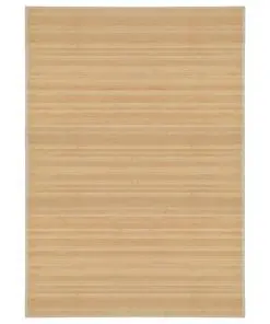 vidaXL Rug Bamboo 160×230 cm Natural