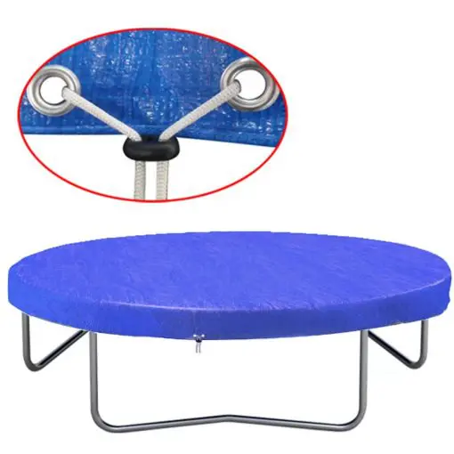 vidaXL Trampoline Cover PE 450-457 cm 90 g/m?