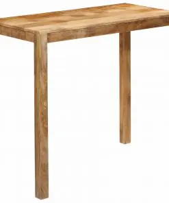 vidaXL Bar Table Solid Mango Wood 120x60x108 cm